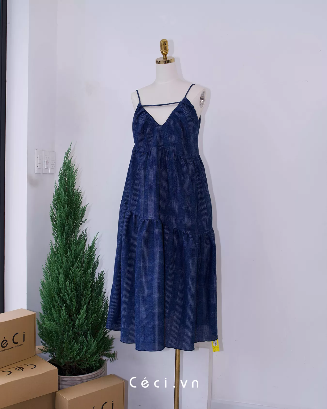 Alternative view of MAXI ALLIE DRESS 586