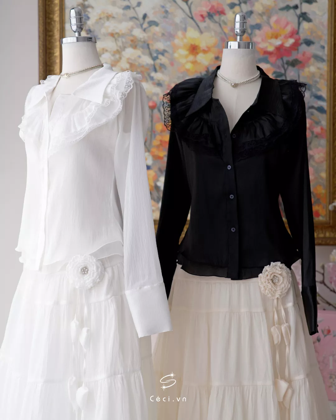 KATIE SHIRT 695- ĐEN - Ảnh 3