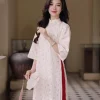ÁO DÀI XUÂN NHI 691.1 - KEM - KHÔNG KÈM QUẦN