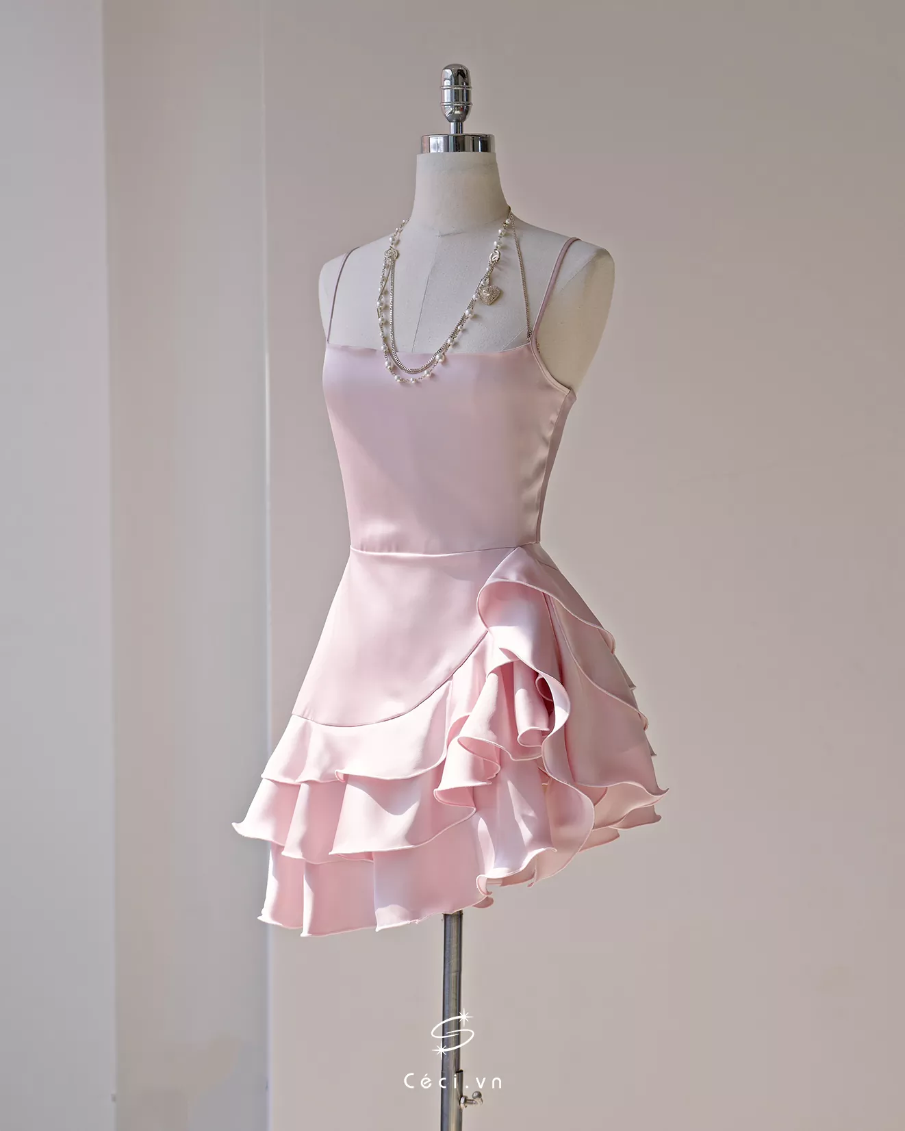 CAMILLE DRESS 688 – HỒNG