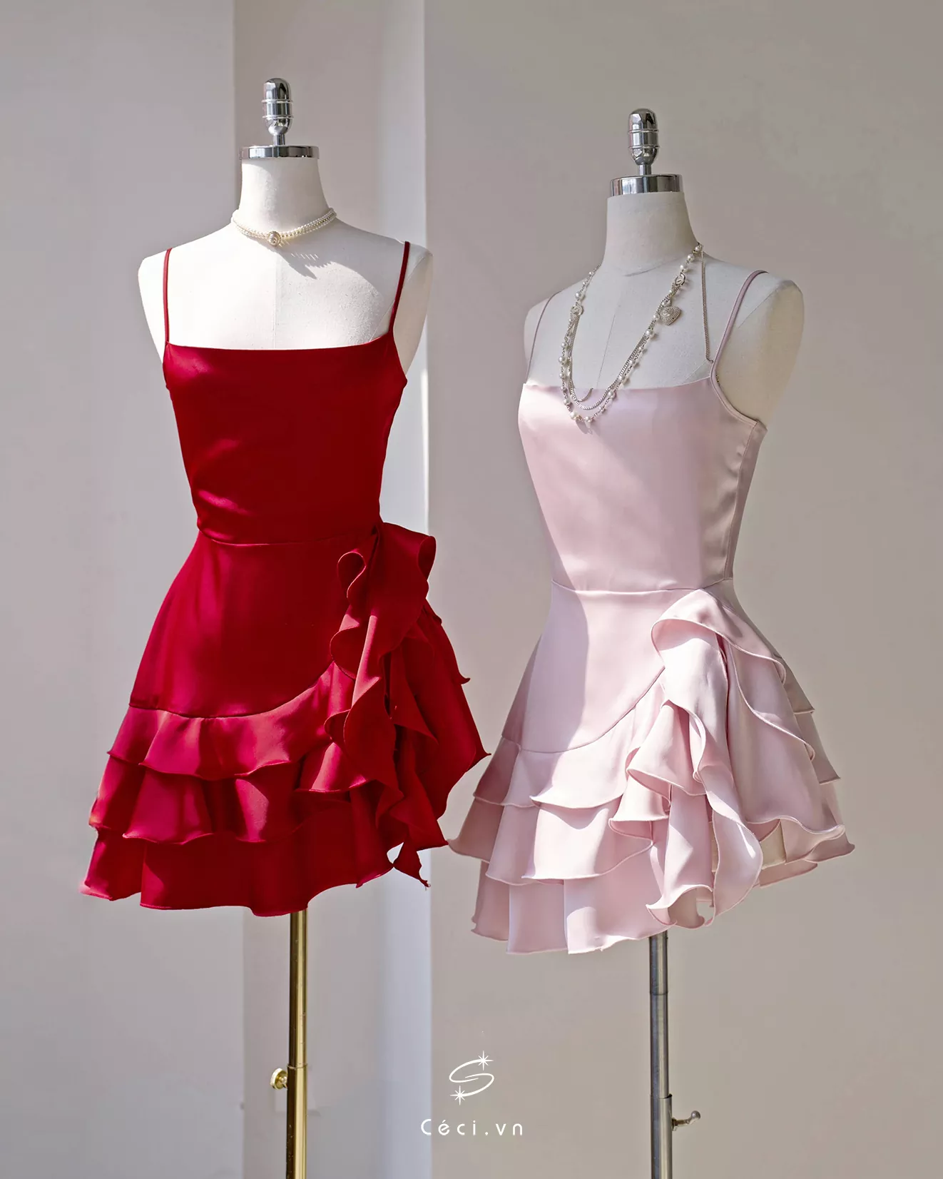 CAMILLE DRESS 688 – ĐỎ - Ảnh 3