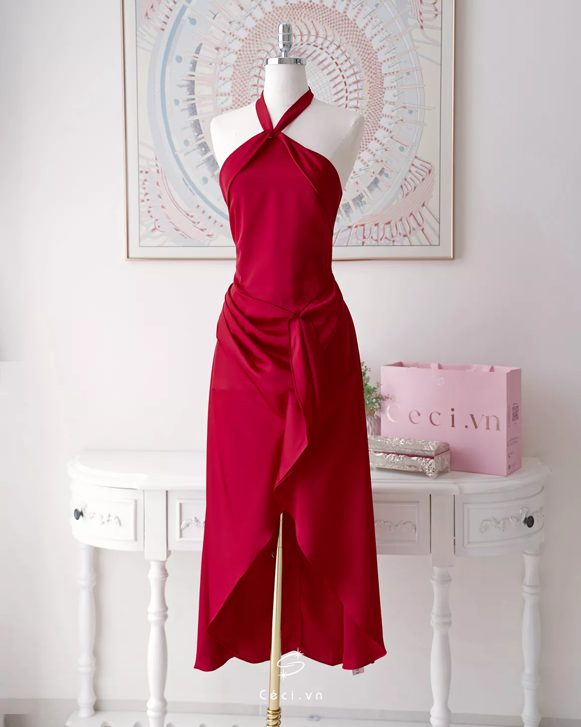 CHRISTIE DRESS 676 – ĐỎ