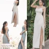 MAXI SILK DRESS 105C