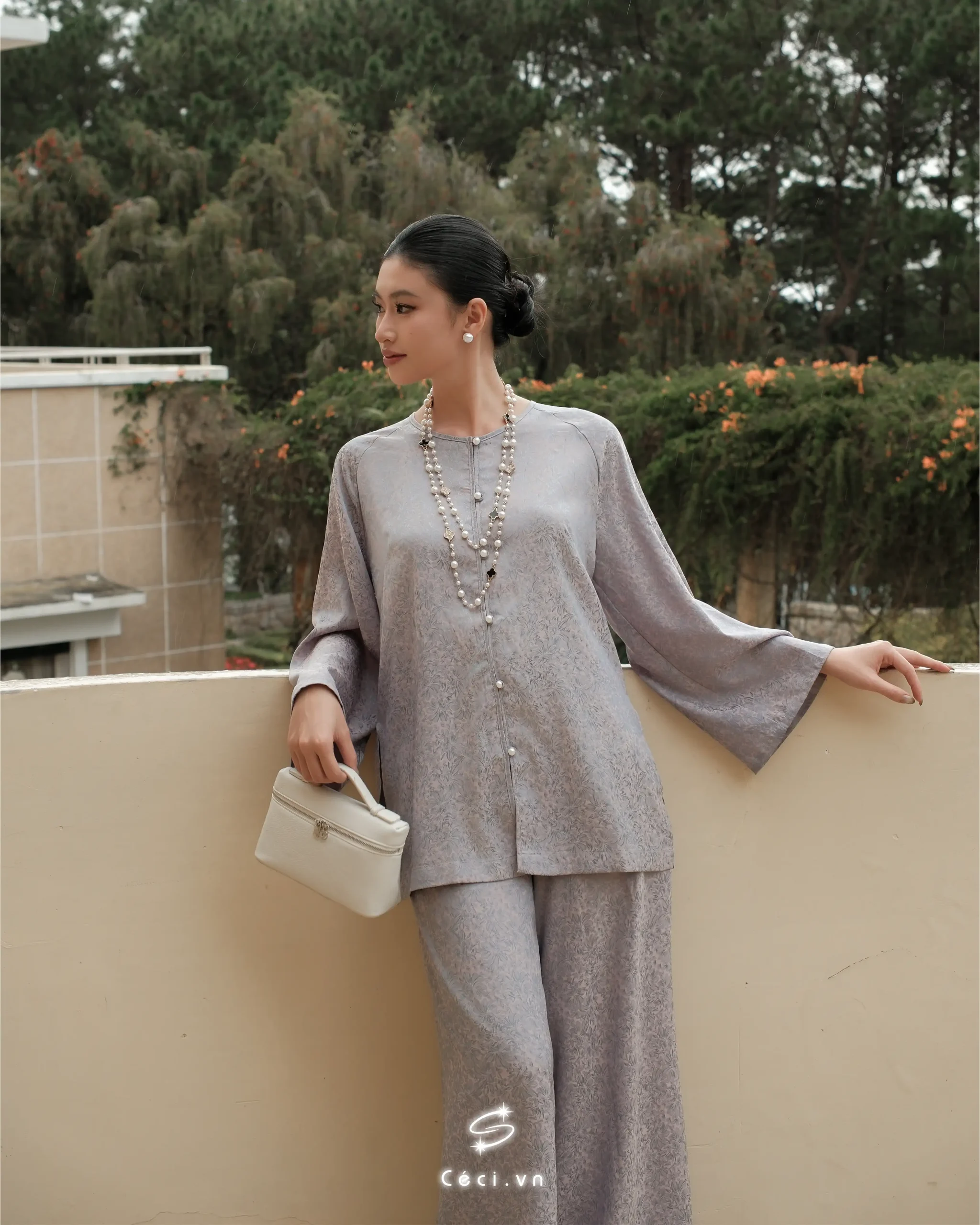 BỘ BÀ BA 705 - TÍM