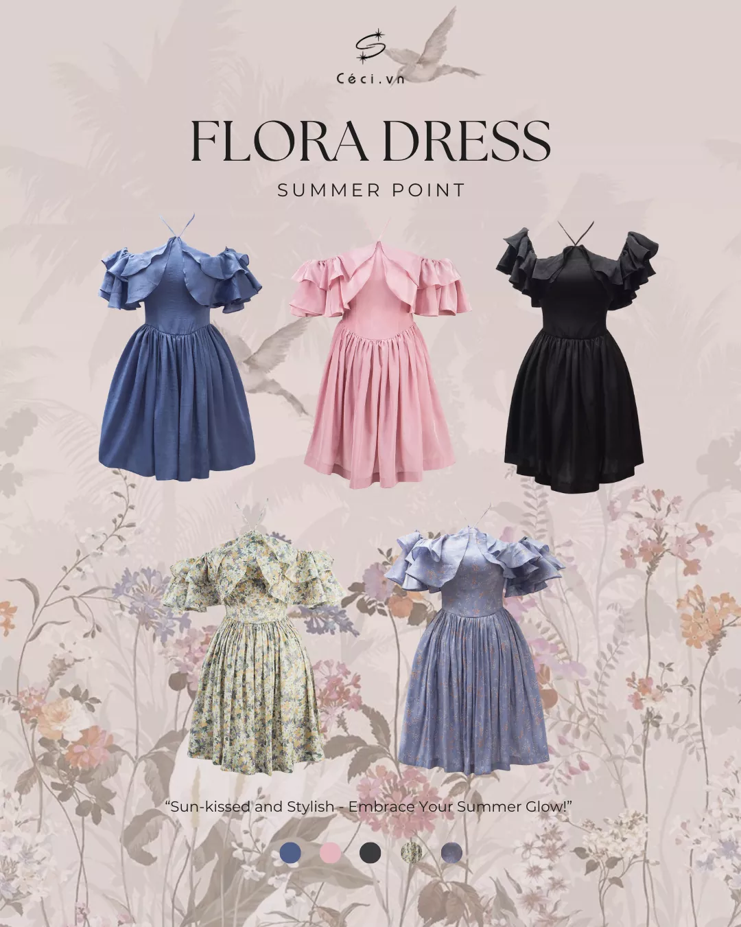 FLORA DRESS 559