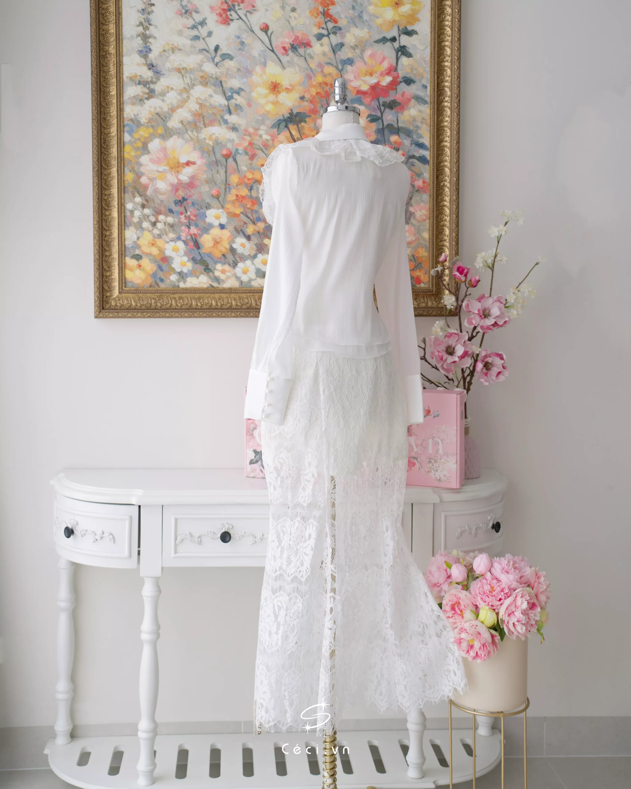 KATIE SHIRT 695- TRẮNG - Ảnh 3