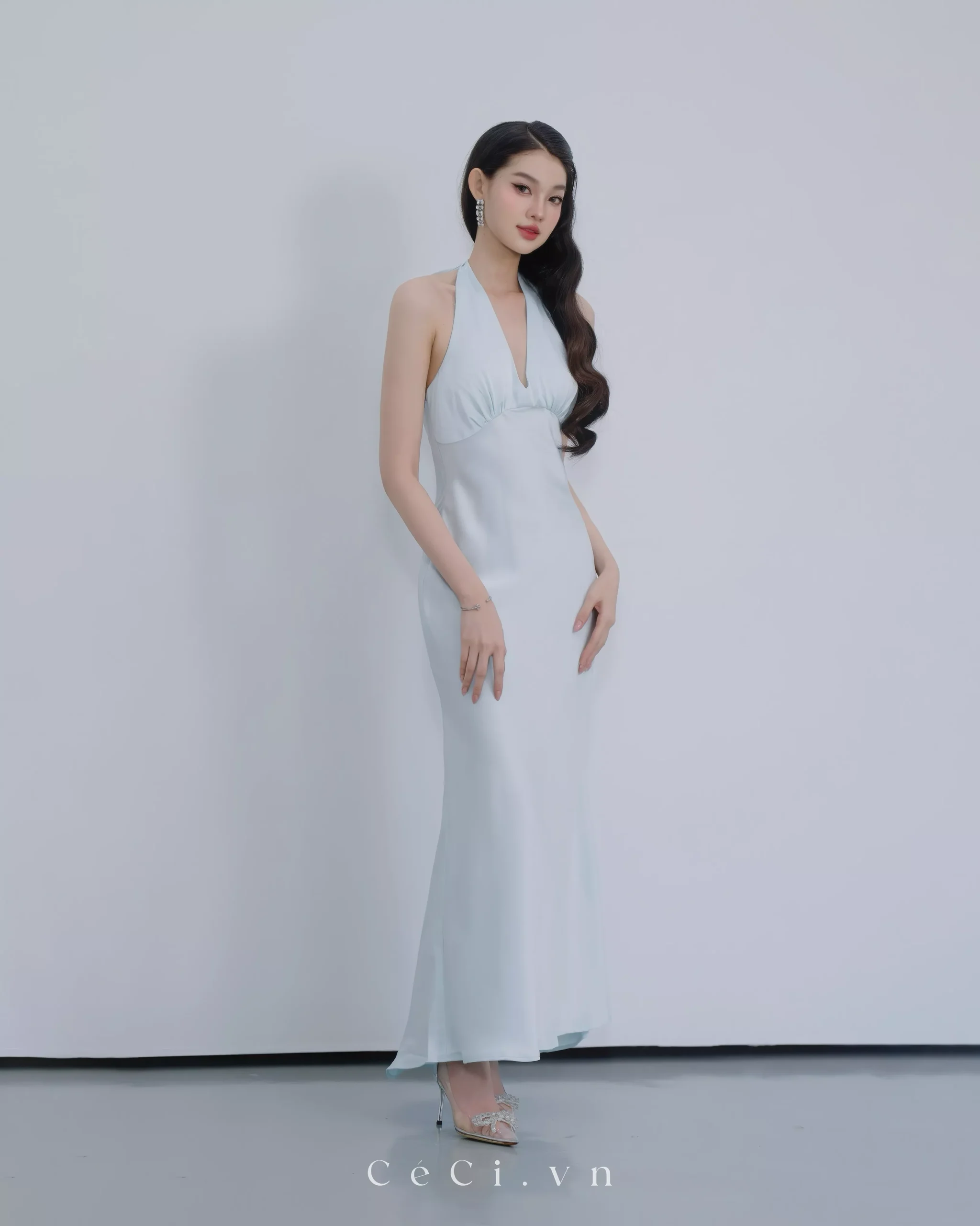 LYANNA DRESS 723- JADE FROST