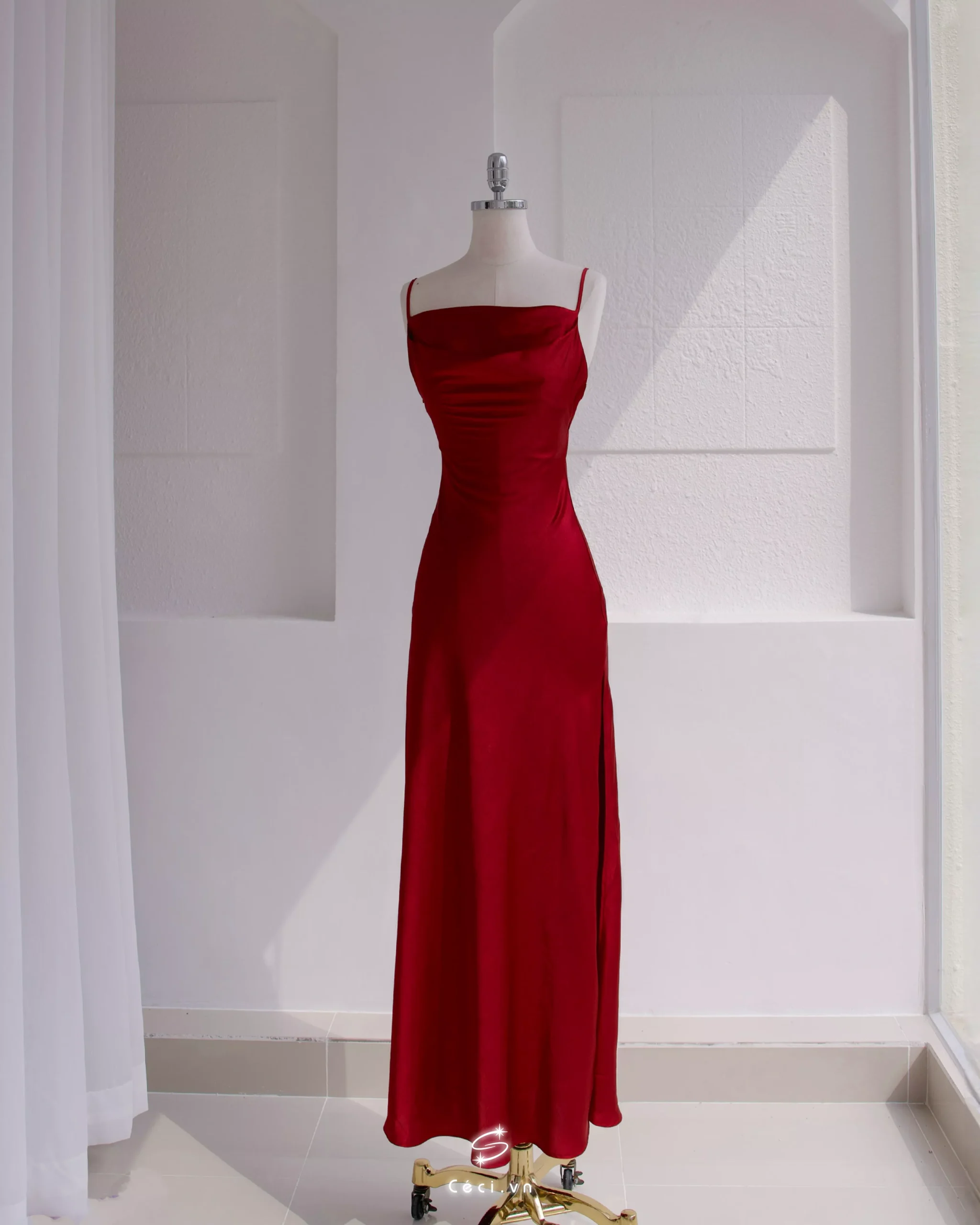 MONET DRESS 546 - ĐỎ