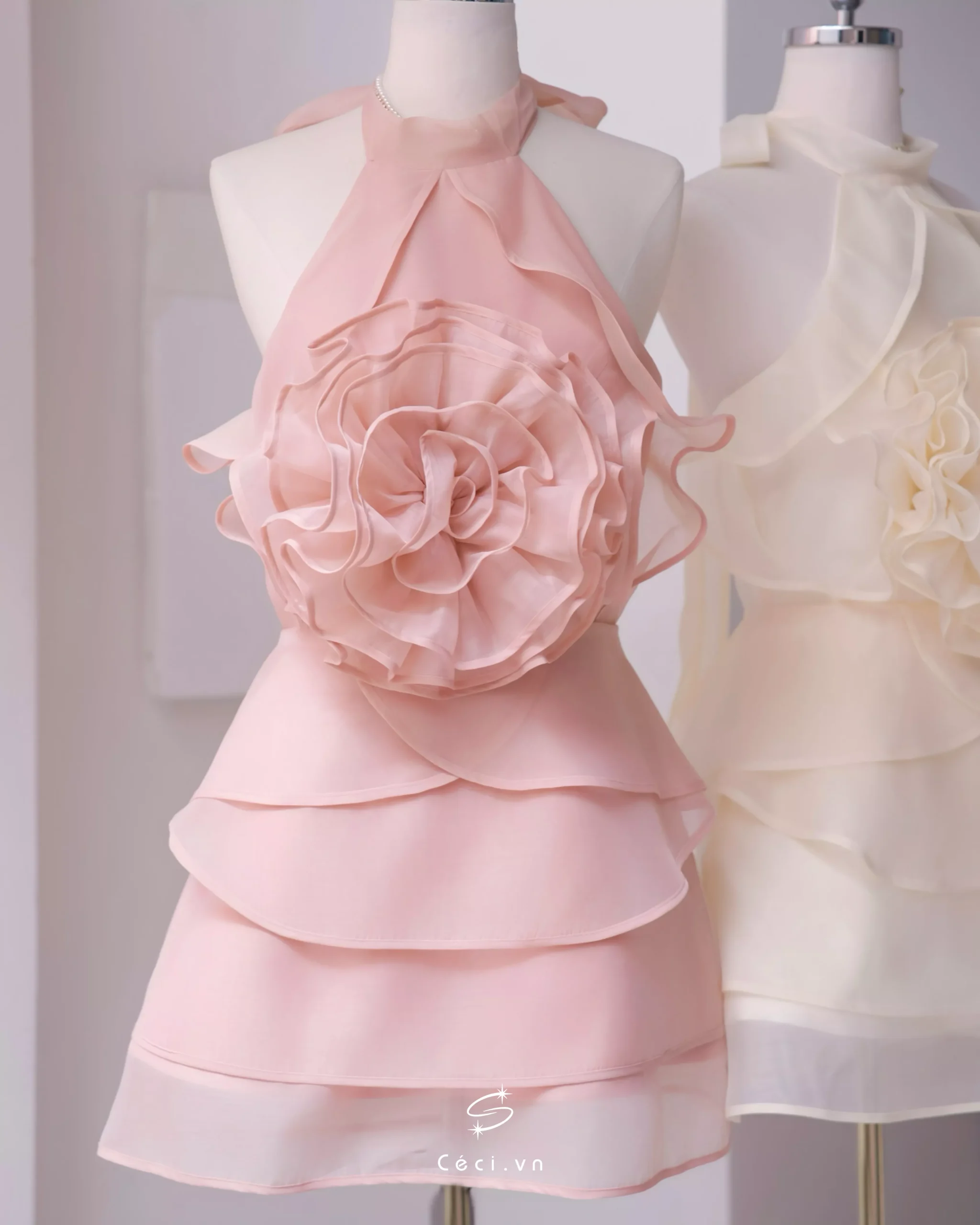POEM DRESS 692 – NÂU MOCHA - Ảnh 4