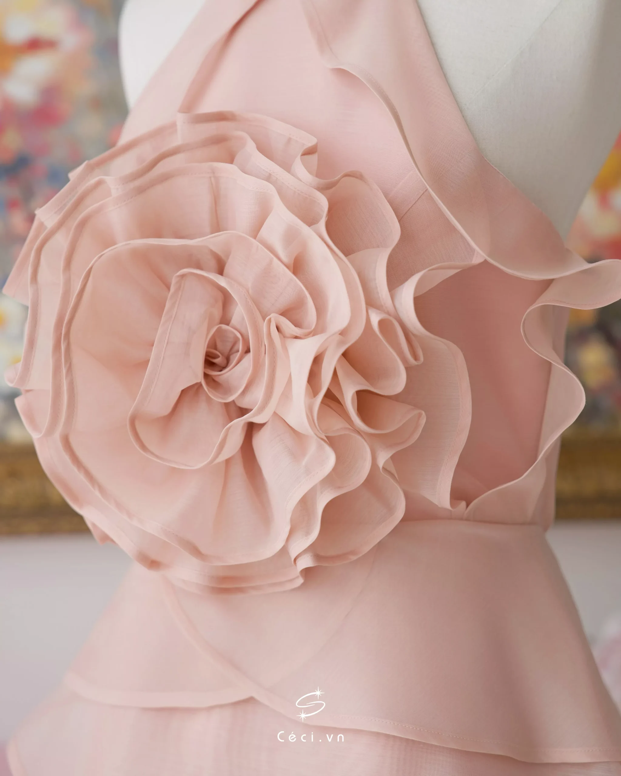 POEM DRESS 692 – NÂU MOCHA - Ảnh 5