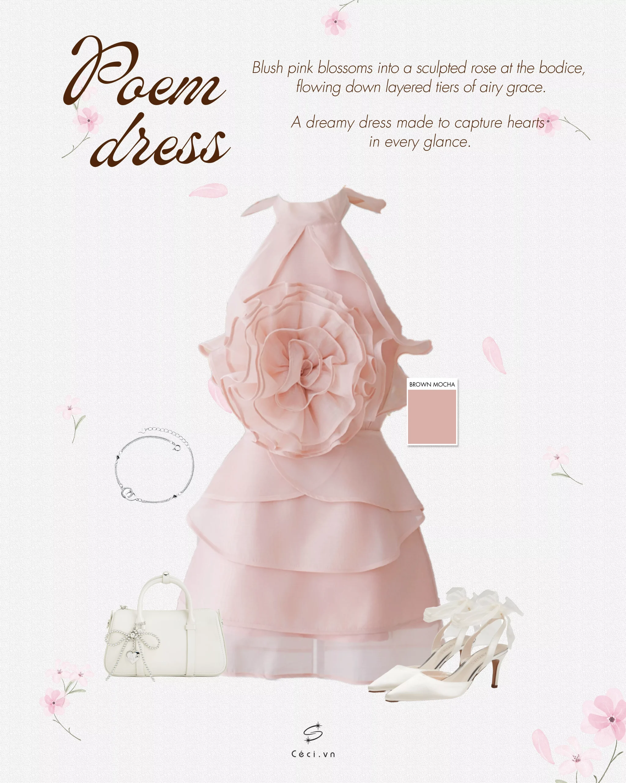 POEM DRESS 692 – NÂU MOCHA