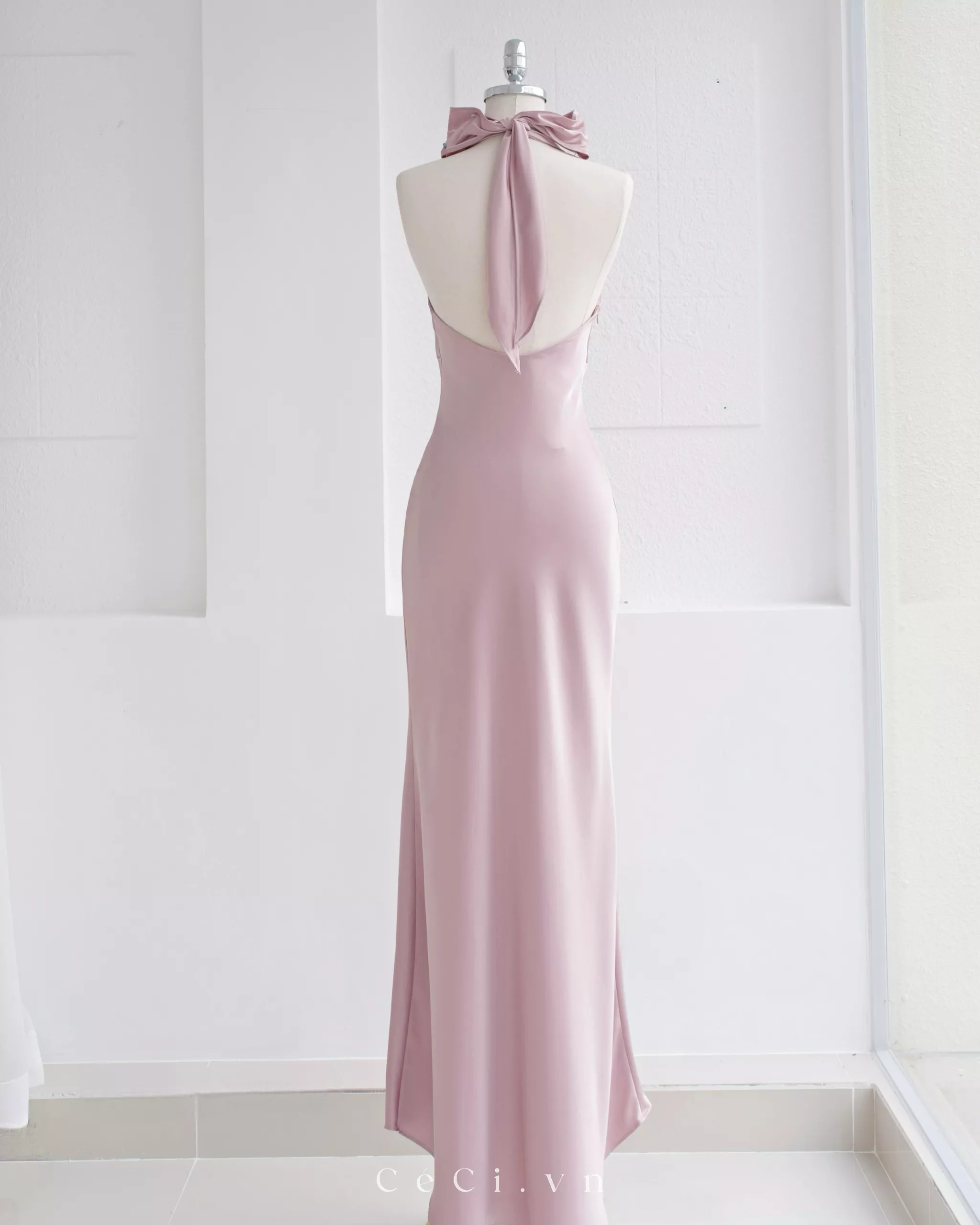 Alternative view of GABRILLE DRESS 732 - DUSTY PETAL